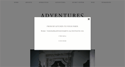 Desktop Screenshot of adventures-in-cooking.com