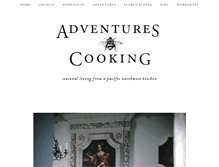 Tablet Screenshot of adventures-in-cooking.com